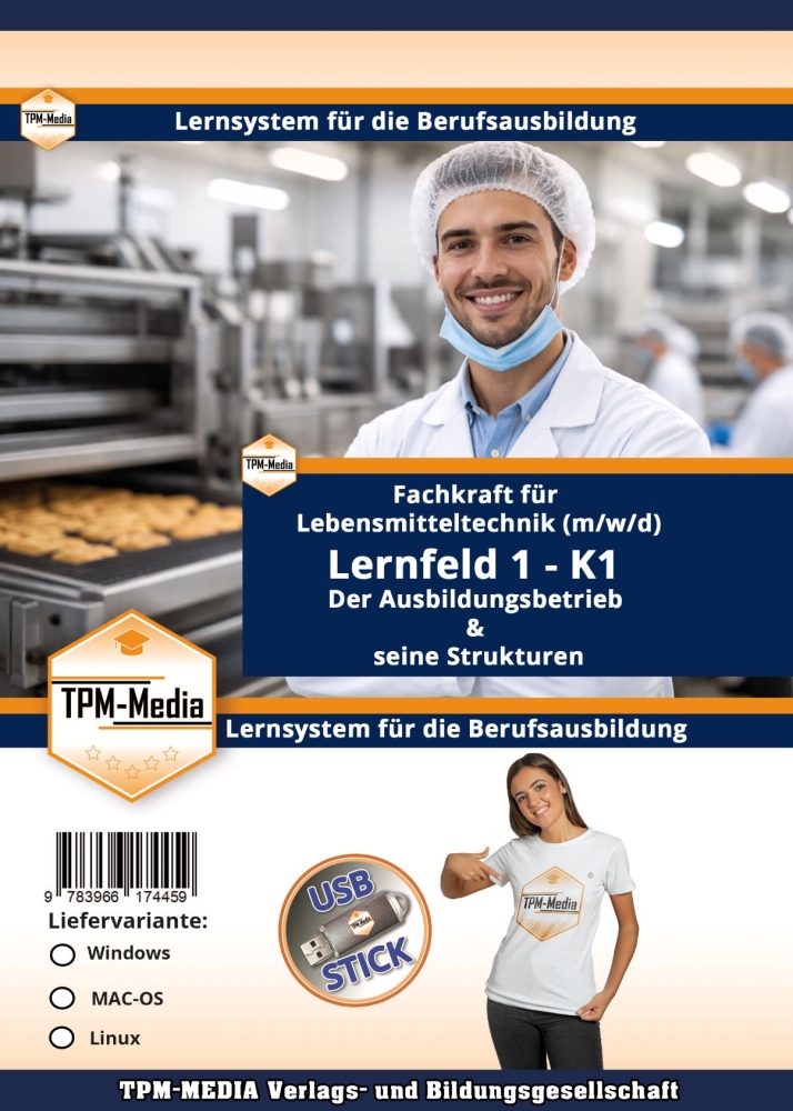 Bild 1 von Fachkraft für Lebensmitteltechnik Lernfeld 1 Kapitel 1 - (Download für Windows)
