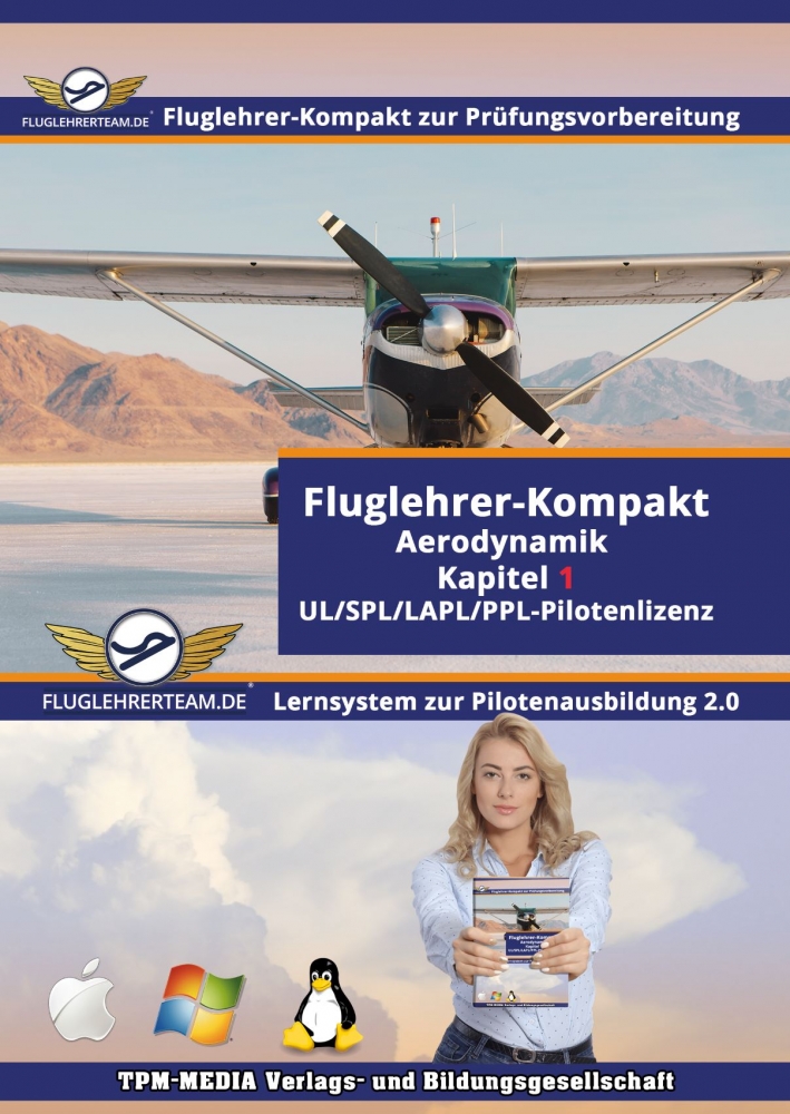 Bild 1 von Aerodynamik Lernsystem Kapitel 1 UL/SPL/LAPL/PPL - Pilotenlizenz (Download-Version)  / (Betriebssystem) Linux
